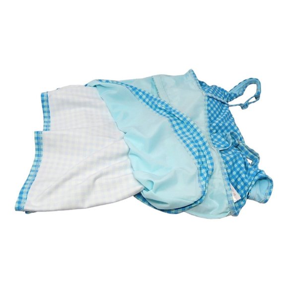 Lands End Tankini Swim Top 18 Square Neck Underwire Bra Tummy Control Swimsuit - Picture 7 of 15